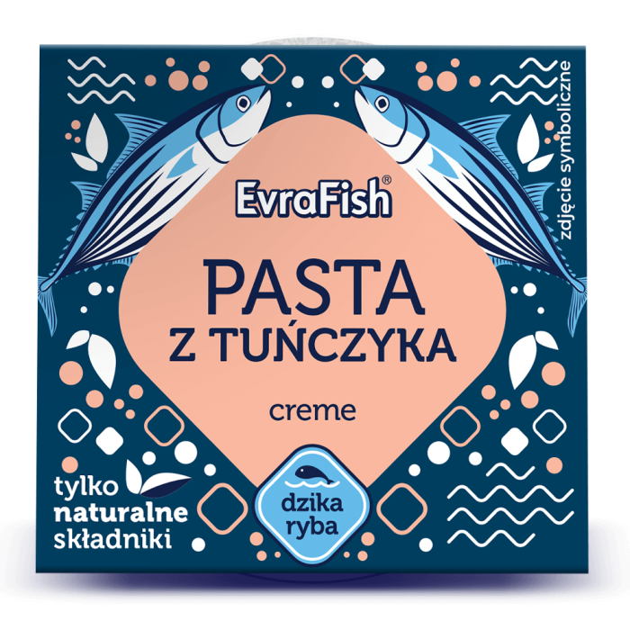 Kup teraz ➡ PASTA TUŃCZYKOWA CREME 85G PREMIUM - 20g EVRAFISH