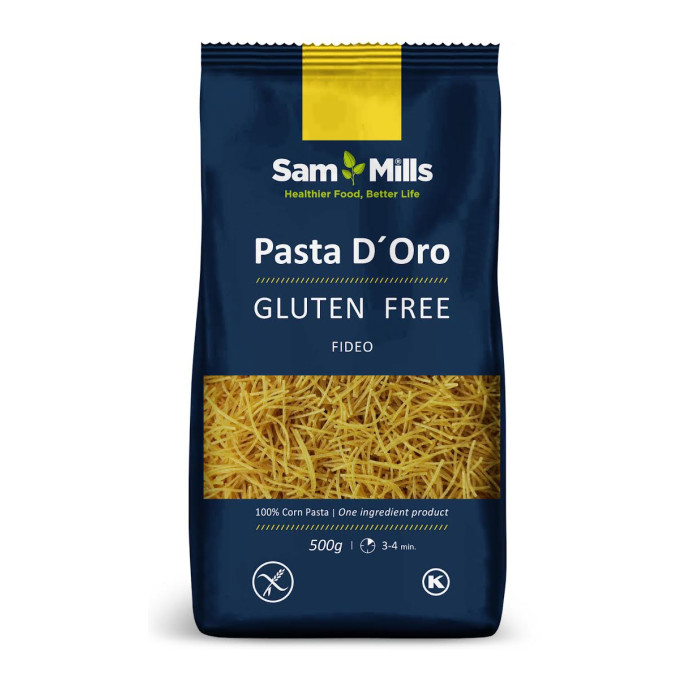 Kup teraz ➡ Makaron nitki bezglutenowy Sam Mills 500g