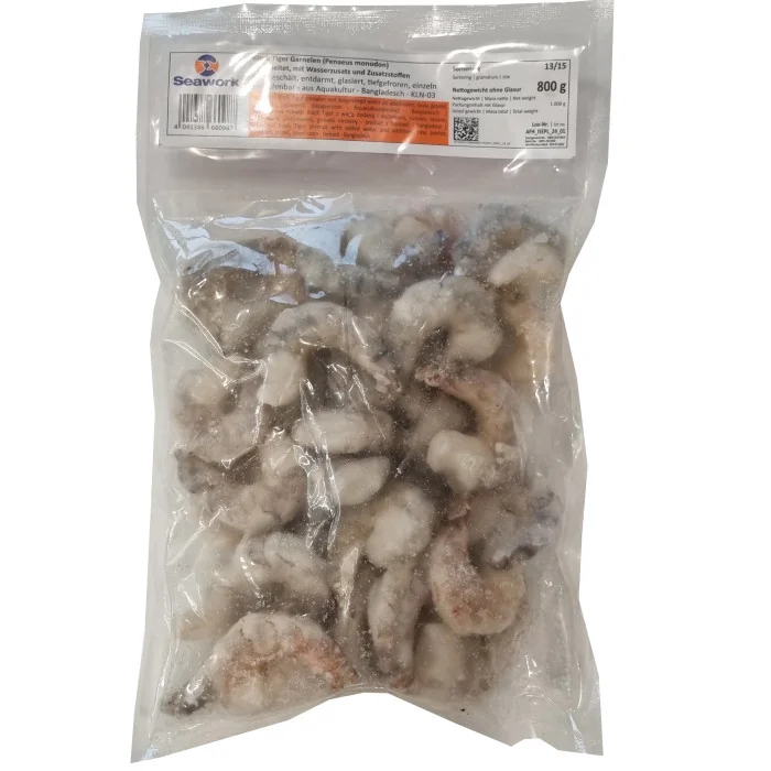 Kup teraz ➡ Krewetki tygrysie Black Tiger surowa obrana 13-15 Kup teraz ➡ Krewetki tygrysie Black Tiger surowa obrana 13-15