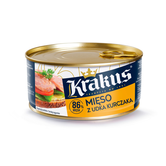 Kup teraz ➡ Mięso z udka z kurczaka Krakus 300g, niska cena