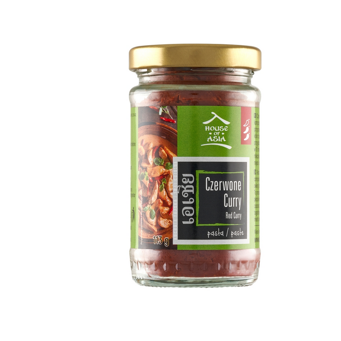 Kup teraz ➡ Pasta curry czerwona 113g House of Asia