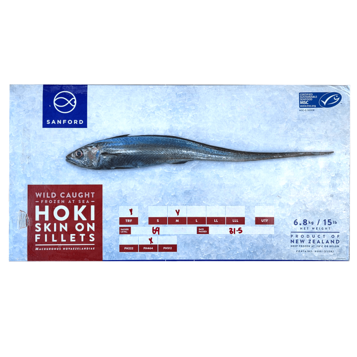 Kup teraz ➡ Filet z miruny nowozelandzkiej ze skóra 110-170g Sanford 6,8kg