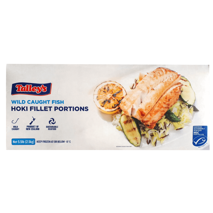 Kup teraz ➡ Porcje z miruny bez skóry 0% glazury, 2,5kg, niska cena