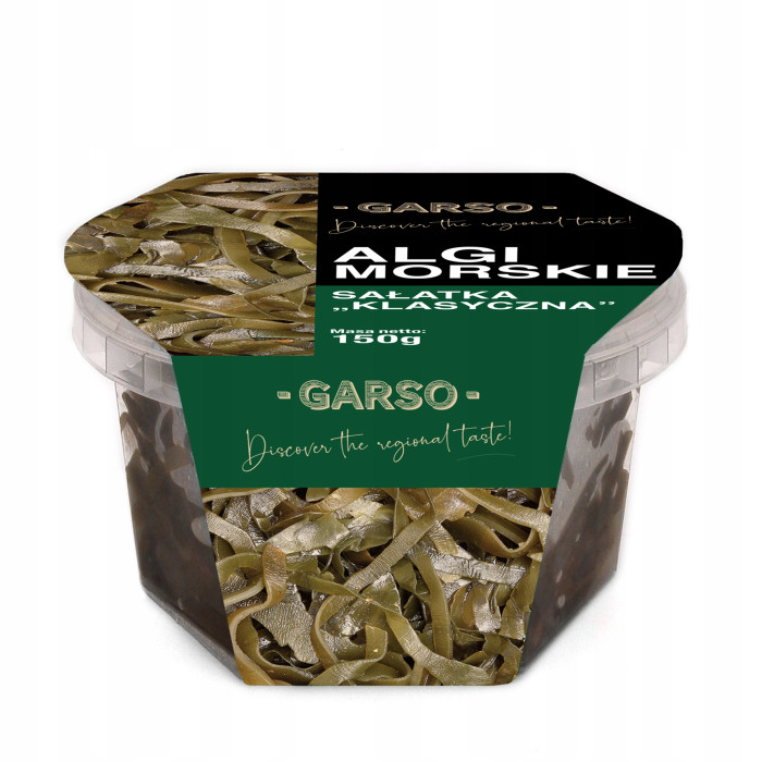 Kup teraz ➡ Sałatka algi morskie klasyczna 150g Garso