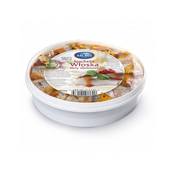 Kup teraz ➡ Filety śledziowe Kuchnia Włoska 480g Mors