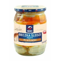 Kup teraz ➡ Beczka śledzi po myśliwsku 550g Seko