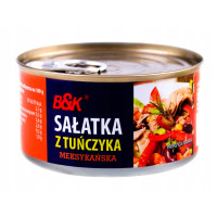 Kup teraz ➡ Sałatka meksykańska z tuńczyka 185g B&K