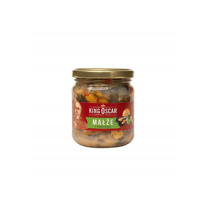 Kup teraz ➡ King Oscar Małże z warzywami 200g