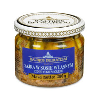 Kup teraz ➡ Sajra w sosie własnym BALTIJOS DELIKATESAI  280g, niska cena, szybka dostawa