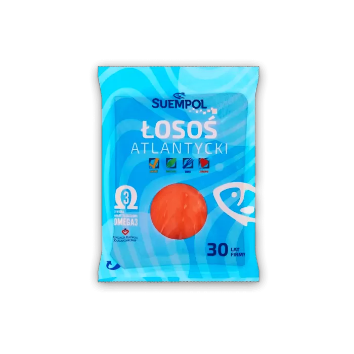 Kup teraz ➡ Łosoś atlantycki wędzony na zimno 100g, niska cena