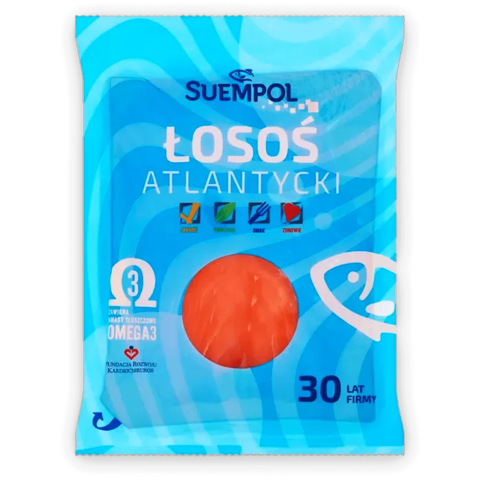 Kup teraz ➡ Łosoś atlantycki wędzony na zimno 100g, niska cena