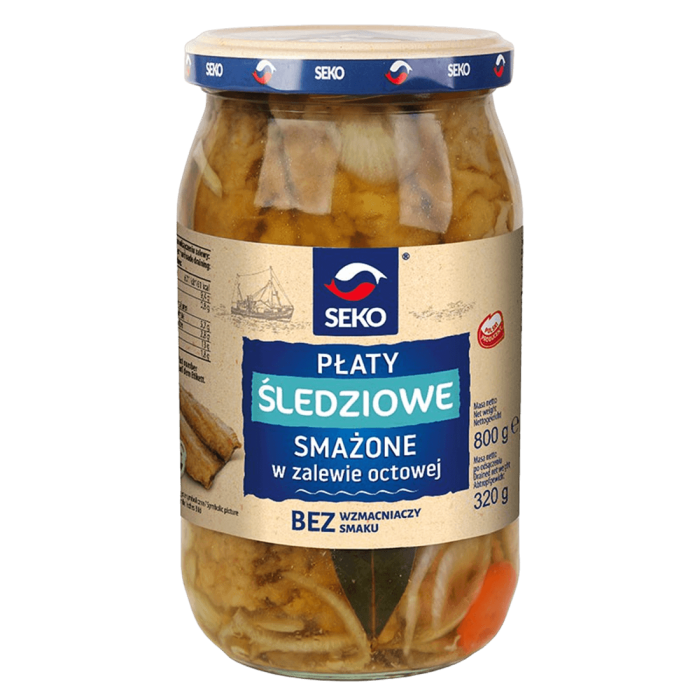 Kup teraz ➡ Płaty śledziowe smażone 800g, niska cena, szybka dostawa