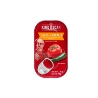 Kup teraz ➡ Filety z makreli w sosie pomidorowym z chilli - King Oscar 110g
