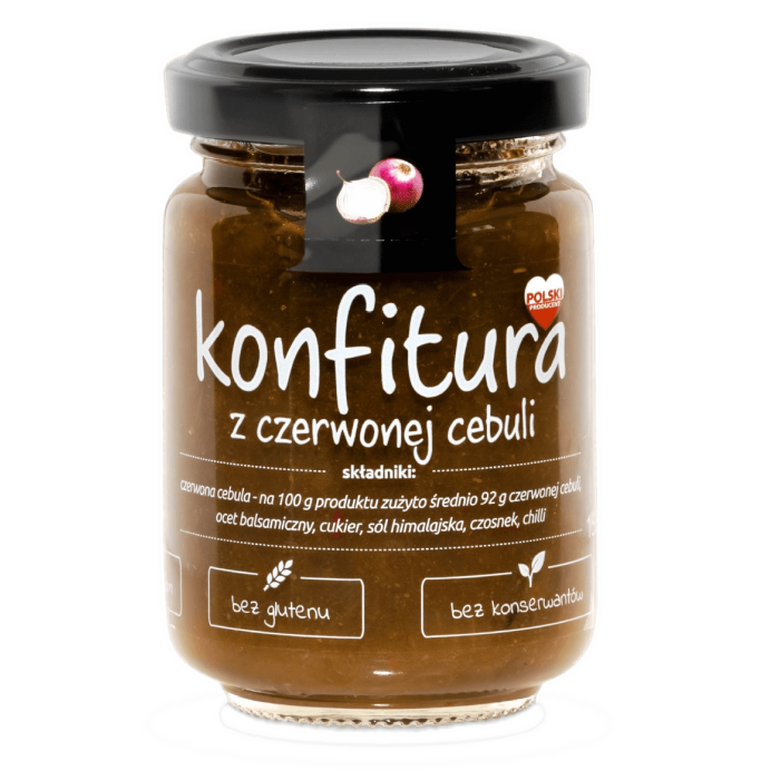 Kup teraz ➡ Konfitura z czerwonej cebuli 156g, niska cena