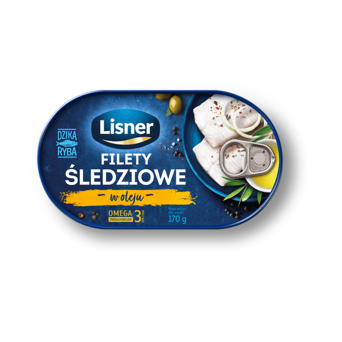 Kup teraz ➡ Filety śledziowe w oleju 170g, niska cena, szybka dostawa