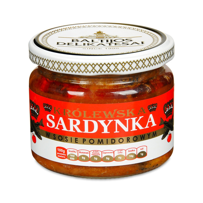 Kup teraz ➡ Sardynka w sosie pomidorowym - Petropat 280g