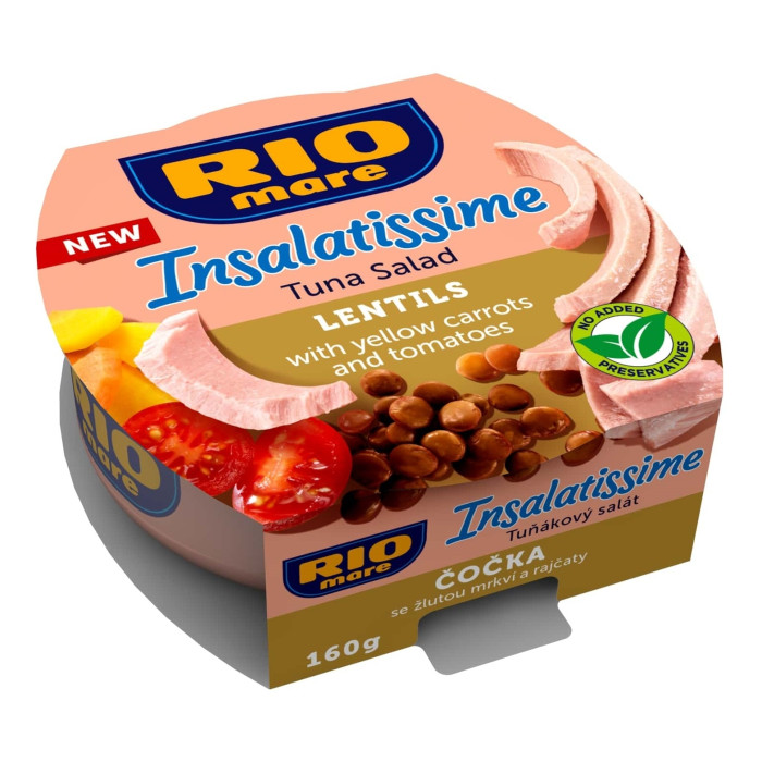 Kup teraz ➡ Sałatka z tuńczykiem i soczewicą 160g Rio Mare, niska cena, szybka dostawa