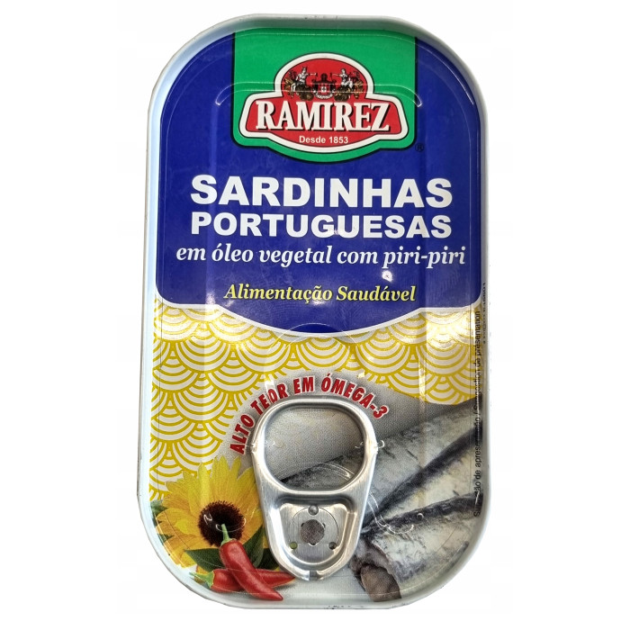 Kup teraz ➡ Sardynki portugalskie pikantne w oleju Ramirez