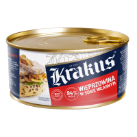 Zestaw Wieprzowina w sosie własnym Krakus - 300g - 6 szt. - Kup teraz | Delikatesy Łosoś