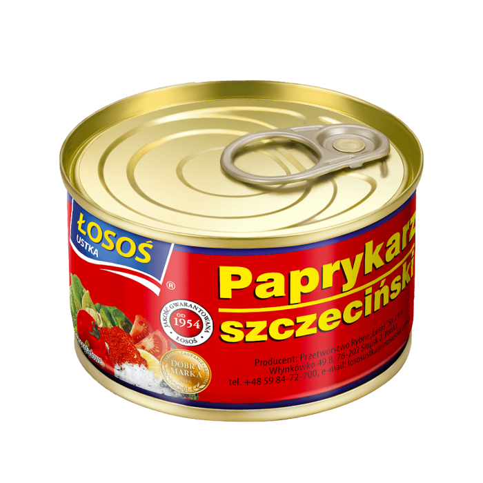 Zestaw Paprykarz szczeciński - Łosoś Ustka 170g - 12 szt. - Kup teraz | Delikatesy Łosoś