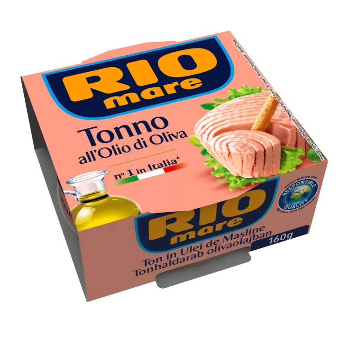 Zestaw Tuńczyk w oliwie z oliwek - Rio Mare 160g - 5 szt. - Kup teraz | Delikatesy Łosoś