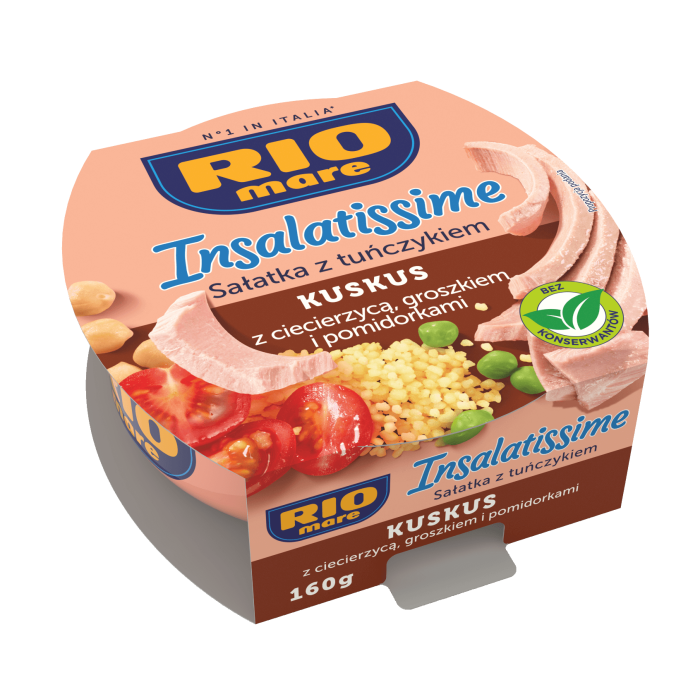Kup teraz ➡ Sałatka z tuńczykiem i kuskusem 160g, niska cena