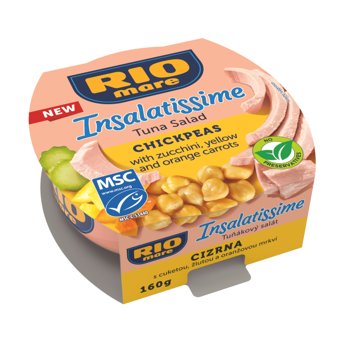 Kup teraz ➡ Sałatka z tuńczykiem i ciecierzycą 160g Rio Mare, niska cena, szybka dostawa
