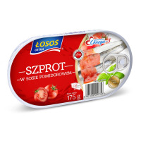 Kup teraz ➡ Szprot w sosie pomidorowym Łosoś Ustka 175g