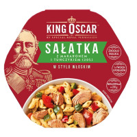 Sałatka z makaronem i tuńczykiem w stylu WŁOSKIM - King Oscar 220g - Kup teraz | Delikatesy Łosoś
