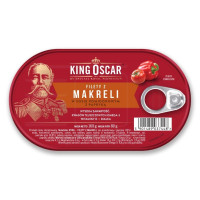Kup teraz ➡ Filety z makreli w sosie pomidorowym z papryką - King Oscar 160g, niska cena