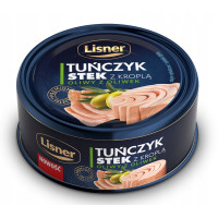 Kup teraz ➡ Stek z Tuńczyka w Oliwie z Oliwek - Lisner 120g, niska cena, szybka dostawa