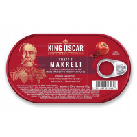 Kup teraz ➡ Filety z makreli w sosie pomidorowym po meksykańsku o smaku chipotle - King Oscar 160g, niska cena