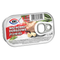 Kup teraz ➡ Wątróbki z dorsza po kaukasku 115g, niska cena