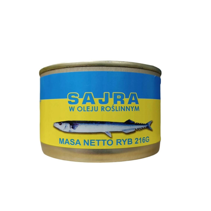 Kup teraz ➡SAJRA w sosie własnym z dodatkiem oleju PETROPAT 175g