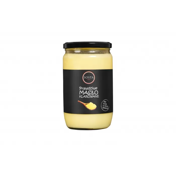 Masło klarowane Ghee - Sosta 700ml - Kup teraz | Delikatesy Łosoś