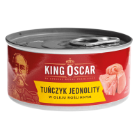 Kup teraz ➡ Tuńczyk jednolity w olej roślinnym - King Oscar 170g