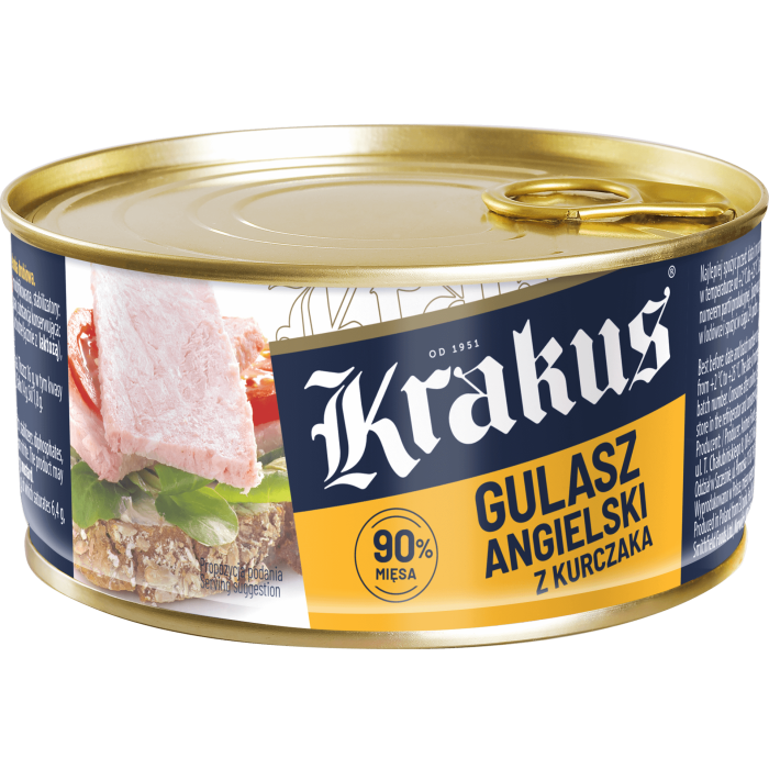 Kup teraz ➡ Gulasz angielski z kurczaka Krakus 300g, niska cena