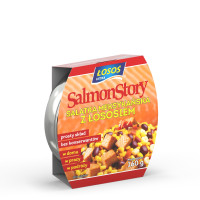 Kup teraz ➡ Sałatka meksykańska z łososiem 160g Łosoś Ustka