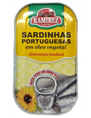 Sardynki portuglaskie w oleju roślinnym Ramirez